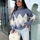 Женский вязаный свитер оверсайз разные цвета новинки сезона