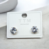 Сережки Stainless steel нержавіюча сталь 6мм