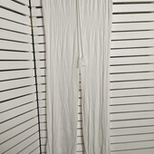 In the style, uk16 білі віскозні штанці палаццо жатка