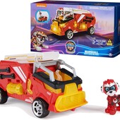 Щенячий патруль Маршал з пожежною машиною зі світлом і звуками Paw patrol Marshall firetruck