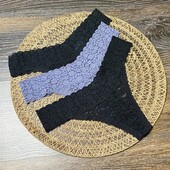 Арт.1583 трусики жіночі мереживні стринги 3шт h&m розмір S.