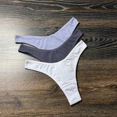 Арт.1570 трусики жіночі бавовняні 3шт h&m розмір XS.