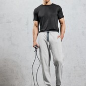 Арт.1082 спортивні штани чоловічі світло-сірий меланж від crivit євро розмір М 48/50.