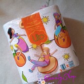 Туалетний папір Lito білий з ароматом персика 3-шаровий, 150 відривів, 4 рулони