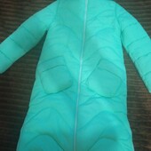 Дуже тепле, на морози ,в чудовому стані пальто "барбаріс".128-146р.