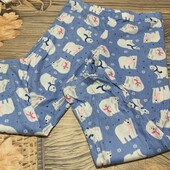 Флисовые пижамные штаны размер Л