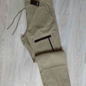 Livergy брендовые стильные мужские штаны/ карго цвет оливка размер евро 56/58
