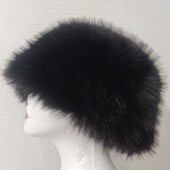 Шапка зі штучного хутра