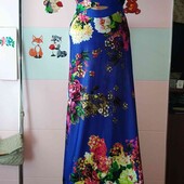 Довгий сарафан.