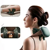 Компактний бездротовий масажер N7 з підігрівом та 10 режимами