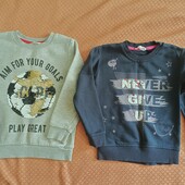 2 свитшота для девочки до 116 рост.