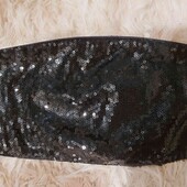 ❤️00110 пов'язка черная на голову з поєдками чернимі нова❤️Амерікі