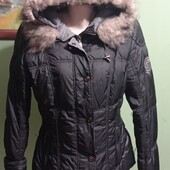 Пуховик женский р46 Очень теплый,Сток, наполнитель пух перо, европейское качество.