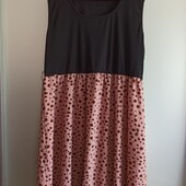 Платье комбинированное