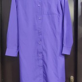 Стильна легка сукня-сорочка S