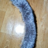 Комір, воротнік з чорнобурки. Натуральне хутро. Опушка.