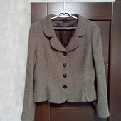 Розпродаж!!! Брендовое красивое полупальто в состоянии новой вещи р.16-18 шерсть80%