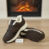 Стильні зручні кросівки тедді з екошкіри на хутрі ,якість супер