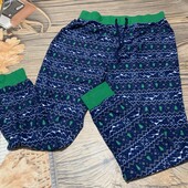 Мужские флисовые пижамные штаны размер Л