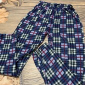 Флисовые пижамные штаны размер м