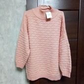 Новый брендовый теплый красивый свитер р.XL(18-20).