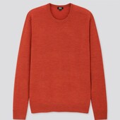 Теракотовий вовняний джемпер р.м