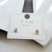 Сережки Stainless steel нержавіюча сталь 3мм