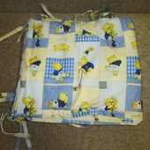 Мягкая защита/бортики в кроватку в новом состоянии