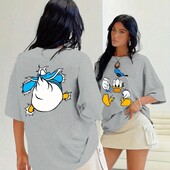 Футболка принт Дональд Дак) , розмір хxl