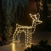 Розпродаж! Фігурка 3D оленя світиться 60х63х29см. Livarno home