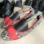 Paul Green, uk7.5 41p натуральна замша, леопардові балетки