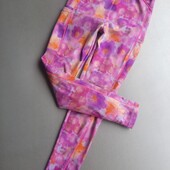 Яркие плотные лосины на 8-9лет. Идеал.❤️