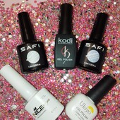 Набір 5 гель лаків б.у