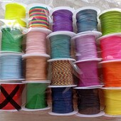 Мотузка/шнур для створення прикрас. 1 колір на вибір