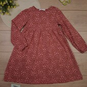 Дитяча сукня 8-9 років H&M з довгим рукавом плаття для дівчинки