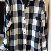 Рубашка в клітинку .Сорочка тепла .