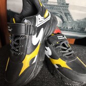 Кросівки для хлопчика кожзам р 31 Канарейка