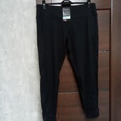 Новые брендовые спортивные брюки-легинсы р.16(L).
