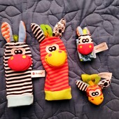 Іграшки на ручки і ніжки