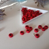 Акрилові намистини з серцем