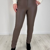 Еко шкіра лосіни утеплені