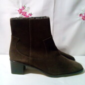 Marks&Spencer натур.замшеві ботильйони, черевички роз.37 Нові ( сток ) Незначний ньюанс