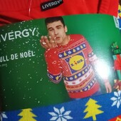 Чоловічий різдвяний светр S 44/46