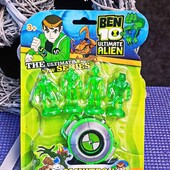 Часы Бен Тен со светом и звуком и светящимися фигурками Ben 10