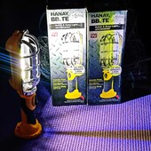 LED светодиодный фонарь на батарейках с магнитом мощный световой поток