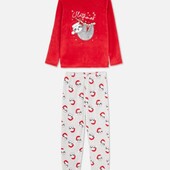 Тепла махрова піжама Primark 7-8р