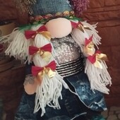 Гномік .Дівчинка.Ручна робота