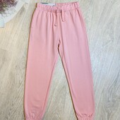 Дитячі спортивні штани-джогери на флісі для дівчинки 134/140 см pepperts