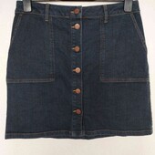 Джинсова спідниця розмір 12