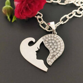 Срібний кулон краса